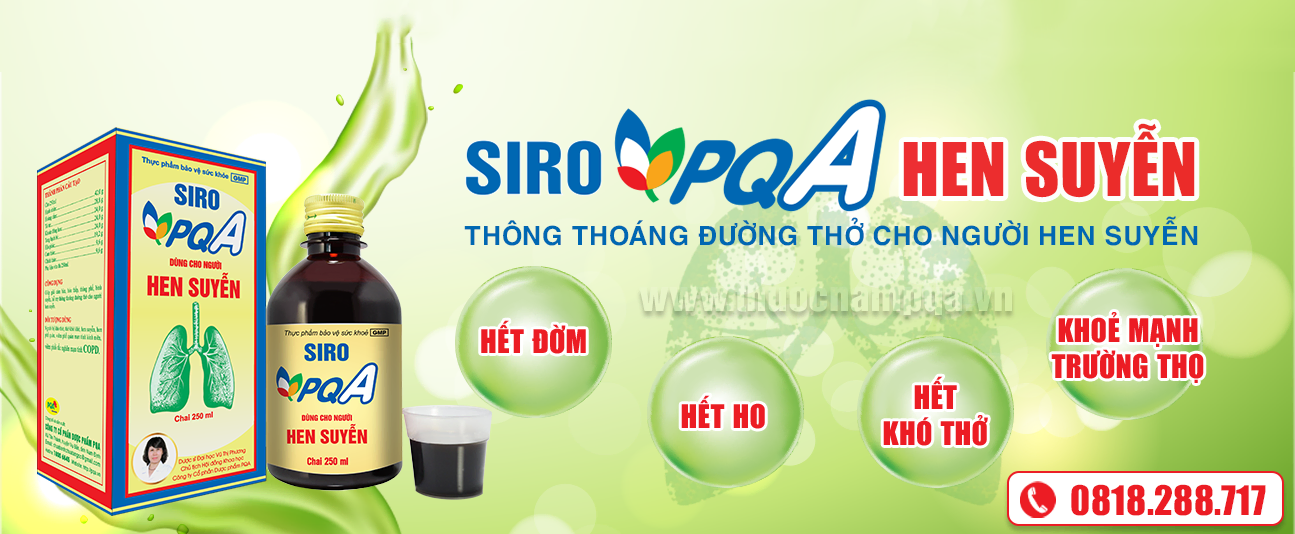 Siro PQA hen suyễn