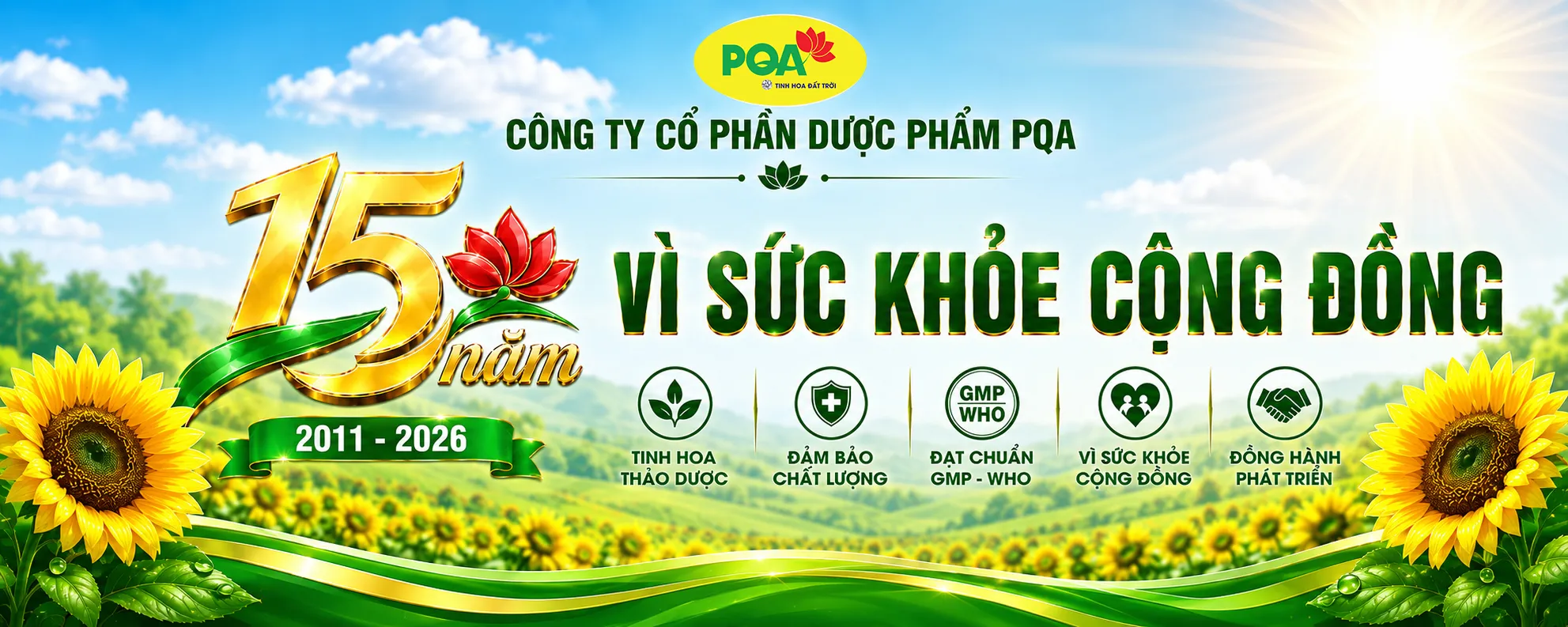 kỉ niệm 15 năm pqa