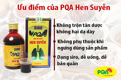 ưu điểm của pqa hen suyễn