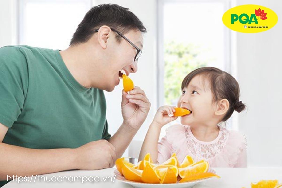 bổ sung vitamin cho trẻ bị chảy máu cam