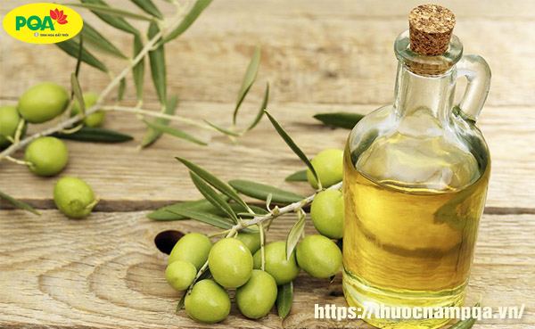 dầu oliu chữa táo bón hiệu quả