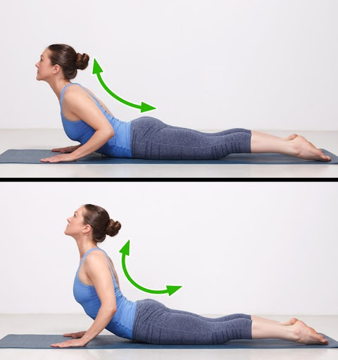 Bài tập yoga tư thế căng giãn lưng