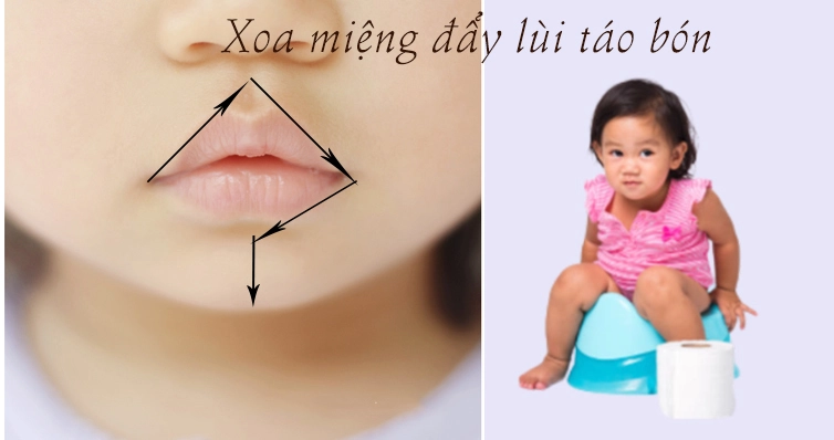 Cách xoa miệng chữa táo bón cho trẻ theo y học cổ truyền