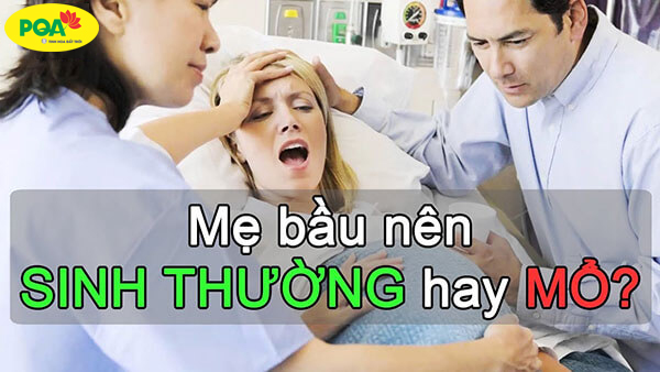 Sinh thường hay sinh mổ dễ bị sa tử cung