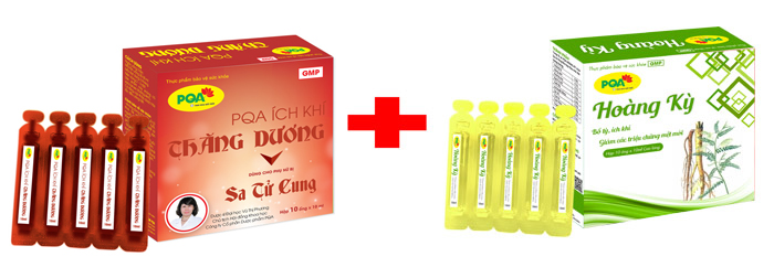 PQA ích khí thăng dương và PQA hoàng kỳ