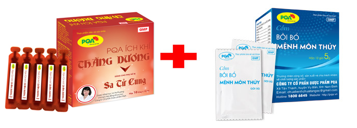 PQA ích khí thăng dương và PQA Mệnh môn thuỷ