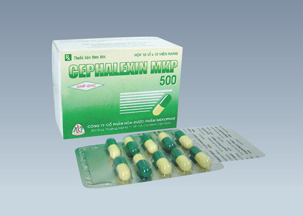 Cephalexine - Thuốc kháng sinh điều trị viêm amidan 