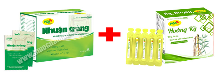 pqa nhuận tràng và pqa hoàng kỳ