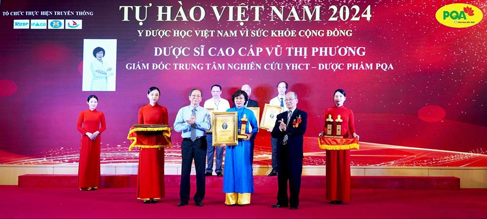  Dược phẩm PQA được vinh danh với giải thưởng Lê Hữu Trác