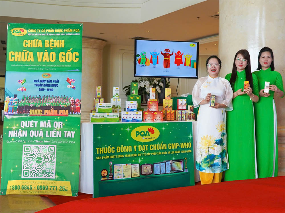 Dược phẩm PQA tham gia Hội nghị khoa học Dược sĩ Nhà thuốc mở rộng lần thứ II - 2024 Dược phẩm PQA tham gia Hội nghị khoa học Dược sĩ Nhà thuốc mở rộng lần thứ II - 2024