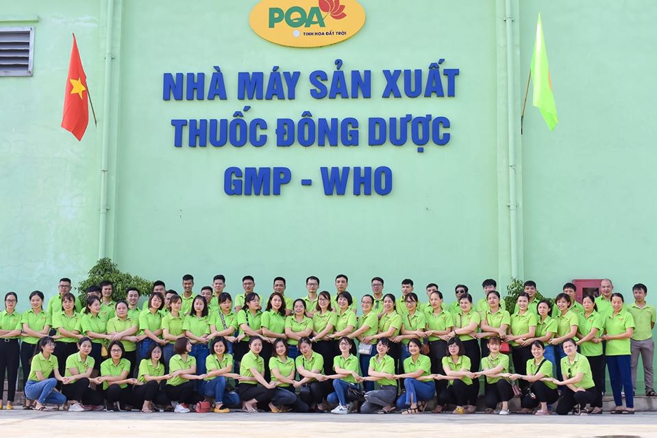 đội ngũ công nhân viên của Công ty PQA