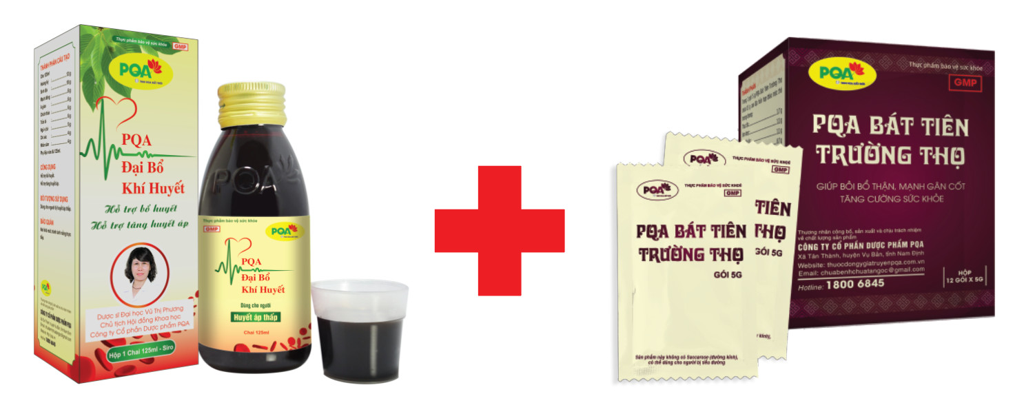đại bổ khí huyết và bát tiên