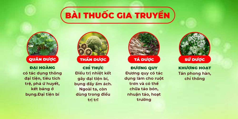 bài thuốc của pqa đại hoàng