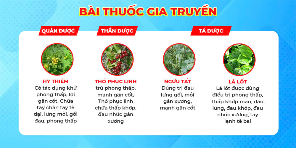 Bài thuốc của PQA hy thiêm