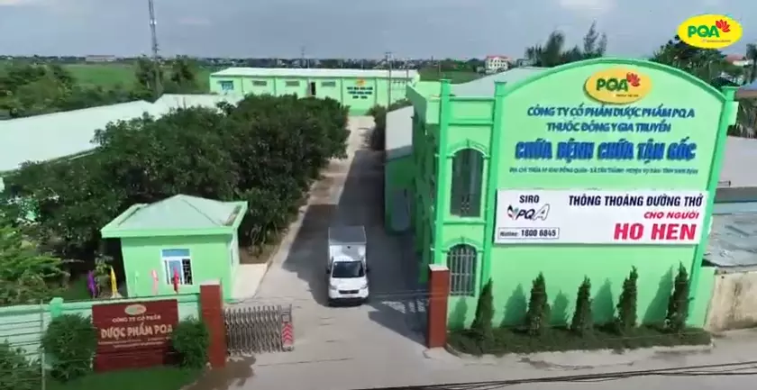 Quang cảnh Công ty Cổ Phần Dược Phẩm PQA